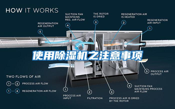 使用除濕機之注意事項