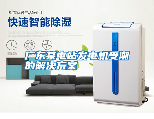 廣東某電站發(fā)電機受潮的解決方案