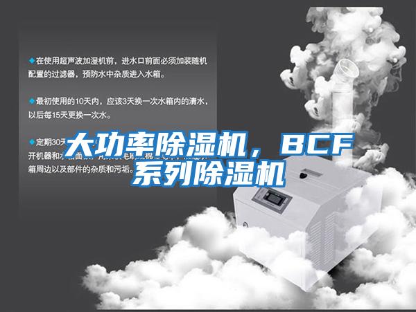 大功率除濕機(jī)，BCF系列除濕機(jī)