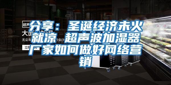 分享：圣誕經(jīng)濟未火就涼 超聲波加濕器廠家如何做好網(wǎng)絡(luò)營銷