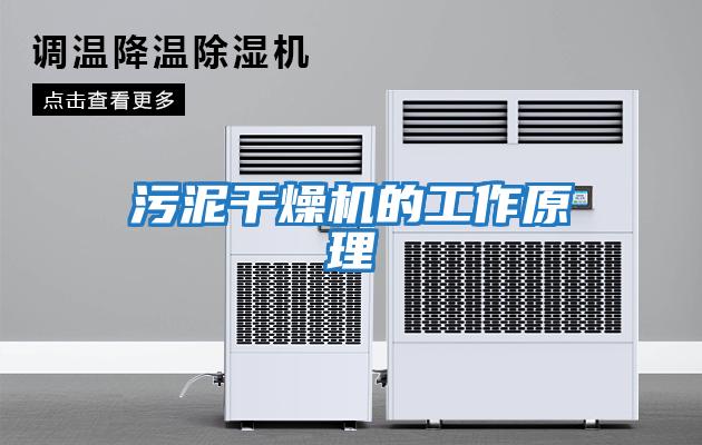 污泥干燥機的工作原理