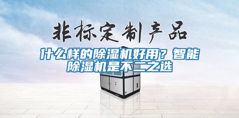 什么樣的除濕機好用？智能除濕機是不二之選