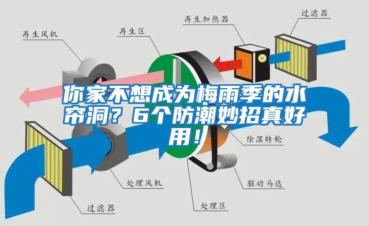 你家不想成為梅雨季的水簾洞？6個(gè)防潮妙招真好用！