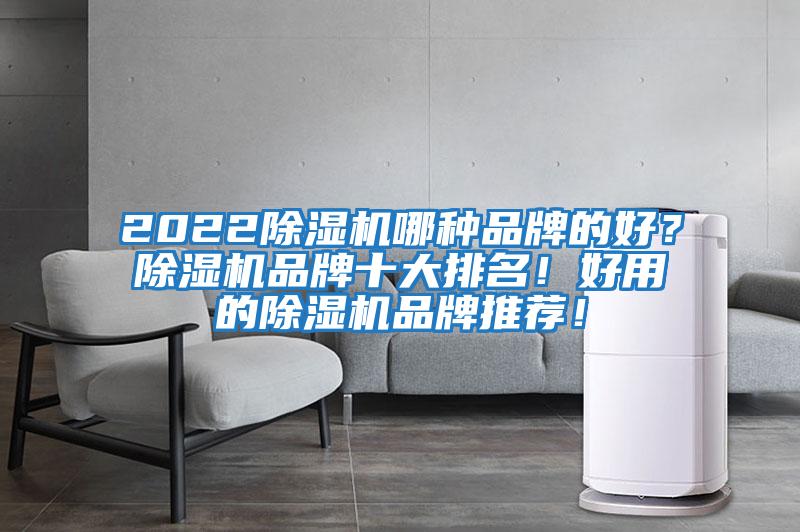 2022除濕機哪種品牌的好？除濕機品牌十大排名！好用的除濕機品牌推薦！