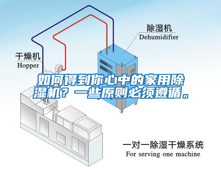 如何得到你心中的家用除濕機？一些原則必須遵循。