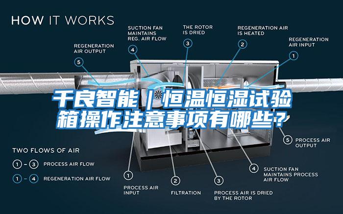 千良智能｜恒溫恒濕試驗(yàn)箱操作注意事項(xiàng)有哪些？