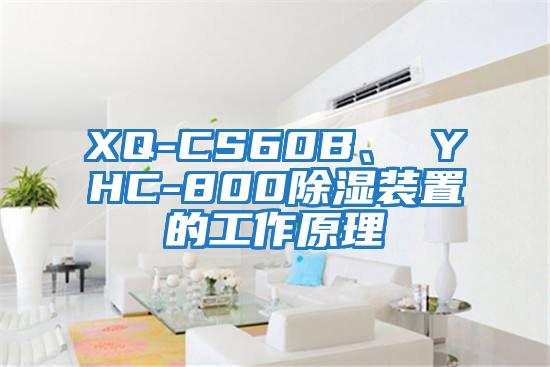 XQ-CS60B、 YHC-800除濕裝置的工作原理