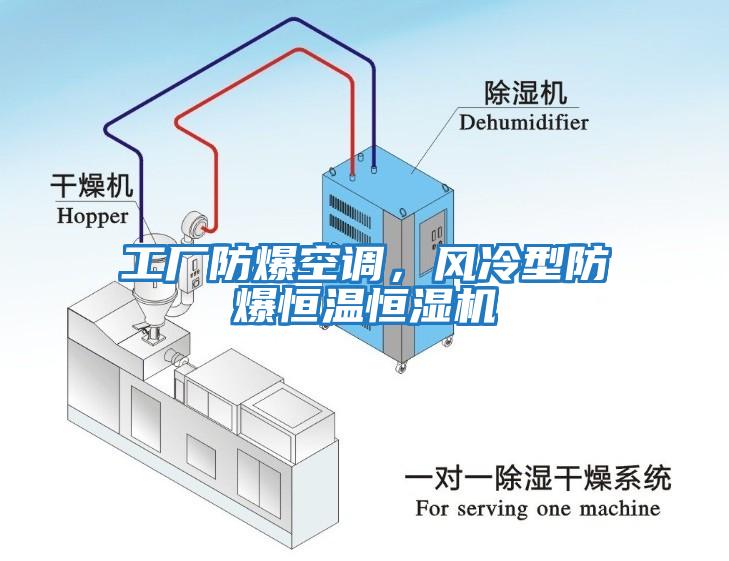 工廠防爆空調(diào)，風(fēng)冷型防爆恒溫恒濕機(jī)