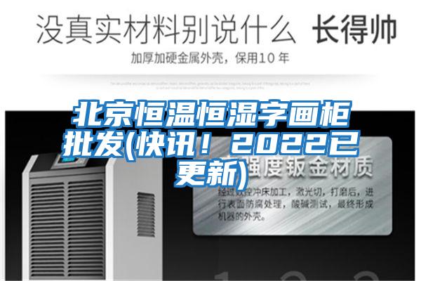 北京恒溫恒濕字畫(huà)柜批發(fā)(快訊！2022已更新)