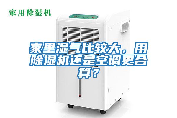 家里濕氣比較大，用除濕機還是空調更合算？