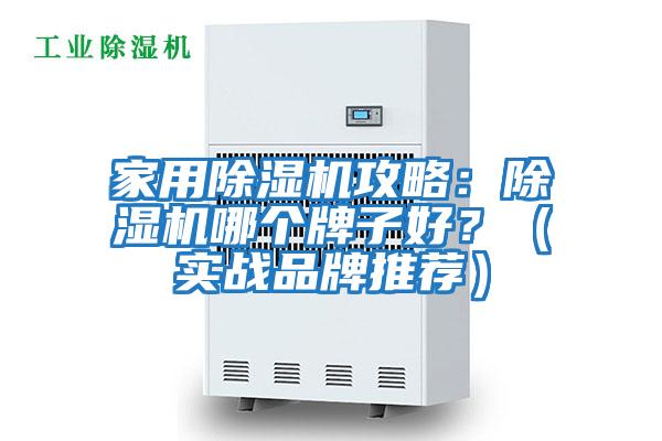 家用除濕機攻略：除濕機哪個牌子好？（實戰(zhàn)品牌推薦）