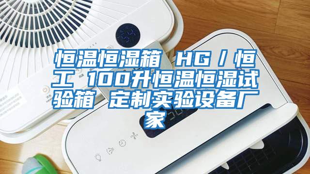 恒溫恒濕箱 HG／恒工 100升恒溫恒濕試驗(yàn)箱 定制實(shí)驗(yàn)設(shè)備廠家