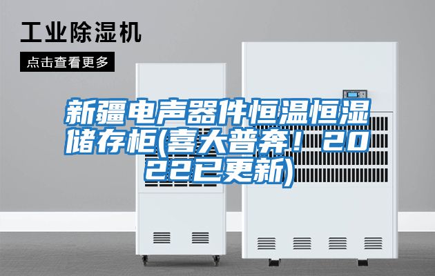 新疆電聲器件恒溫恒濕儲存柜(喜大普奔！2022已更新)