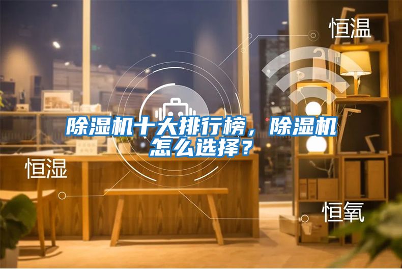 除濕機十大排行榜，除濕機怎么選擇？