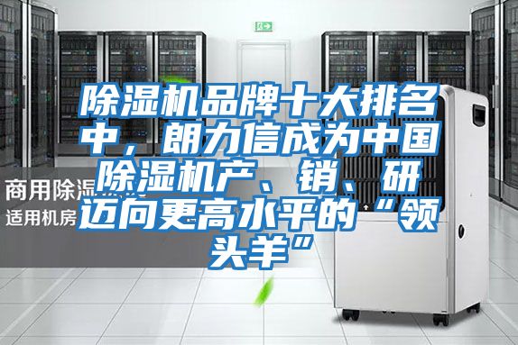 除濕機品牌十大排名中，朗力信成為中國除濕機產(chǎn)、銷、研邁向更高水平的“領(lǐng)頭羊”