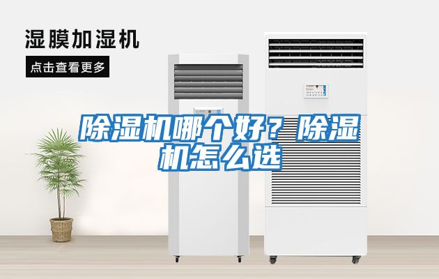 除濕機哪個好？除濕機怎么選