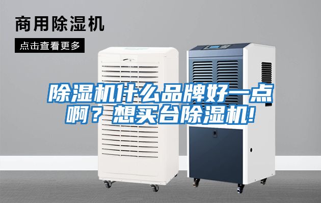 除濕機什么品牌好一點?。肯胭I臺除濕機!