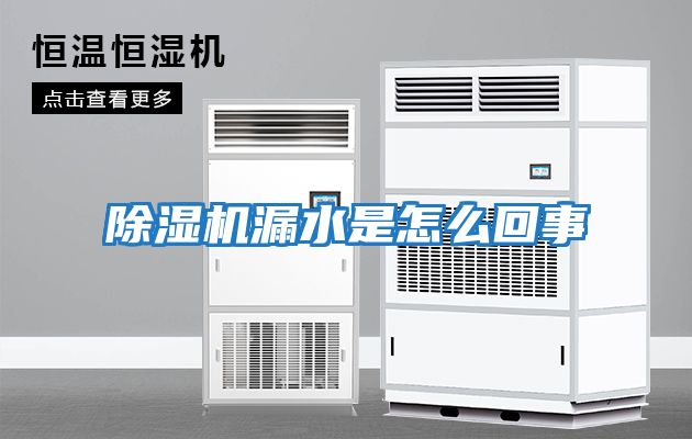 除濕機漏水是怎么回事