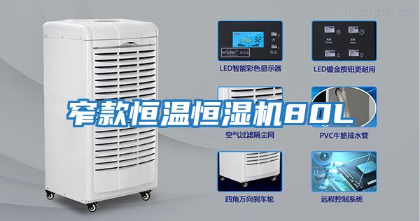 窄款恒溫恒濕機80L