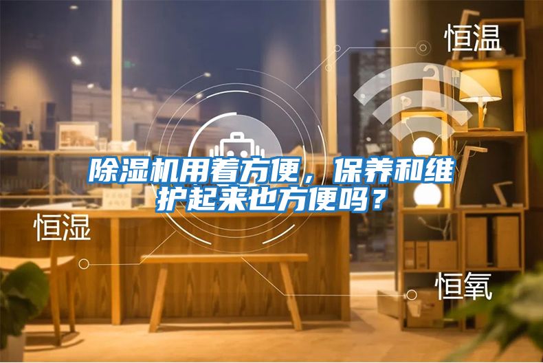 除濕機用著方便，保養(yǎng)和維護起來也方便嗎？