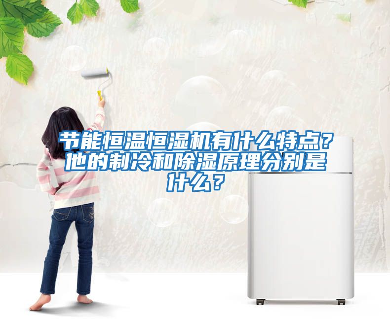 節(jié)能恒溫恒濕機有什么特點？他的制冷和除濕原理分別是什么？